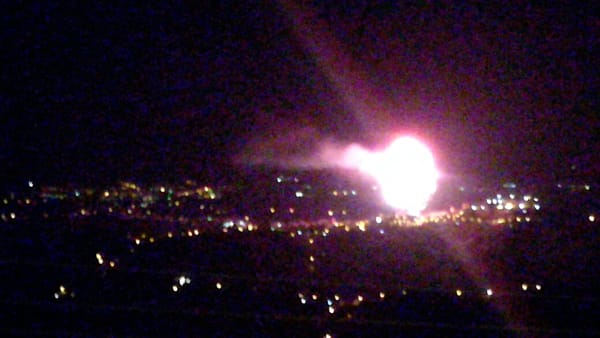 Paliano, grande spettacolo per i fuochi di artificio a chiusura del palio